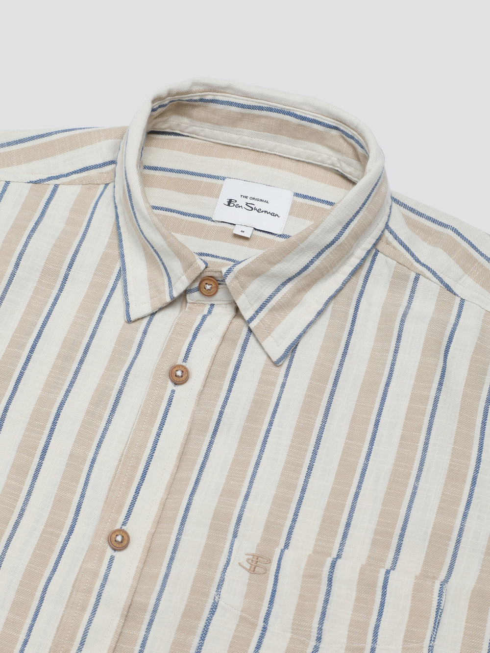 Chemises Ben Sherman Signature Mod Stripe Blanche | KCL-87766966